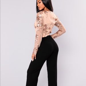 Fashion Nova Serina Sequin Top